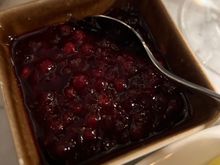 Preiselbeeren for Schnitzel (cranberries)