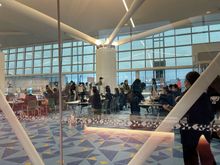 This was the only area I had to show my passport besides immigration. 