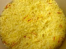 Stovetop lemon saffron rice. I always use my 1.5 cup rice cooker, but didn’t want to stink up the silicone ring gasket with the saffron fragrance forever. 