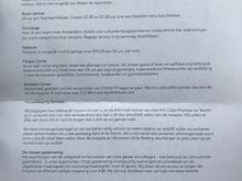 Welcome letter (back)