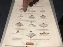 Mixologist cocktaillist prepared by Ruben and Nienke