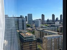 View out over London