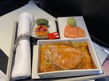Grilled Chicken Breast with Ebly (wheat) Zucchini Carrot Risotto 