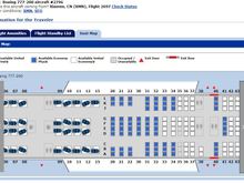 777 PE Seat Map