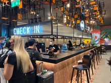Bar check-in