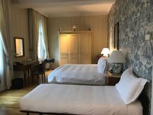 Junior suite - very spacious as it easily holds an extra bed