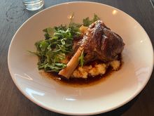 Lamb - always great. Paired it with two quarter glasses of red wine (not the textbook). 