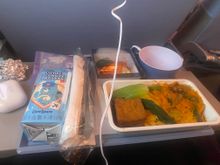 Meal on TPE-HKG (CI Y)