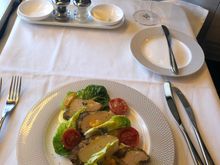 Coronation chicken salad (light meal)