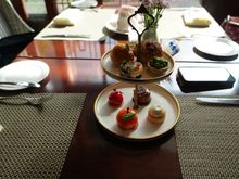 Club lounge afternoon tea