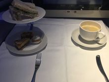 This was part of a VLML pre-ordered LHR - JFK on 02Aug. It wasn’t particularly appealing and lacked the wow factor. First class. 