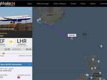 Looks as though its bringing the pax back to LHR.