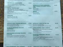 Dinnermenu