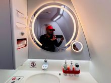 Bigger bathroom