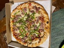 Sausage and pepperoni from Brick Oven Kaua’i 