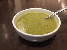 Cream of broccoli soup good too