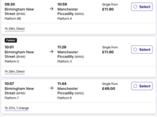 BHM-MAN eight days in advance