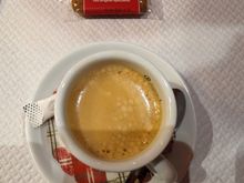 Served with espresso at Le Petit Schlossberg in Colmar.
Less expensive than a DL flight