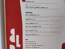 BLDG breakfast menu