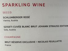 Sparkling Wines (3!)