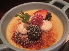 Brulee (dinner dessert)
