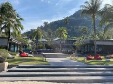 Hotel from the beach 