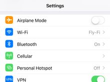 AT&T WiFi calling (for texting) and VPN working again on FlyFi!