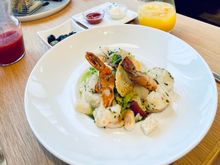Risotto with prawns
