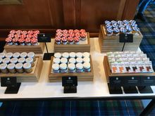 Yay ! Peanut butter, jams + OMG Nutella!