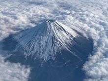 Mt. Fuji from the air