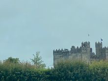I think this is Limerick castle (as seen from the taxi) 