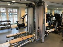 The gym has riverviews