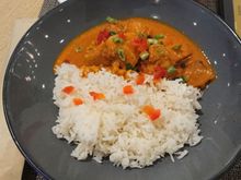 Thai coconut curry 