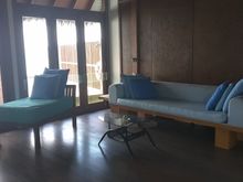 Living room  (NF on left, OF on right)