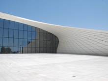Heydar aliyev cultural center exterior