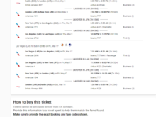 Realised should have picked a flight that actually had all business class flights.  It's kind of annoying how it shows these Economy flights in the listings from Aer Lingus...