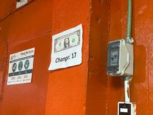 Exchange rates are arbitrary here