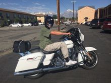 According to camera roll , Bishop CA on a 3 wk Harley roadtrip heading back towards LAS, tgat was a good road trip that 