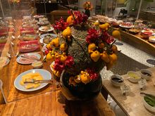 The cold side of the buffet 