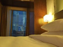 View from the bed