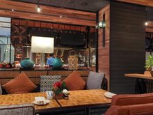 Seating at Market Cafe