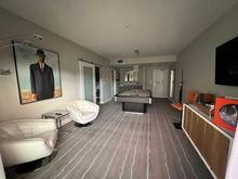 living room of our suite. Record player was awesome. 