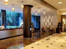 Lobby area of the Intercontinental Times Square 