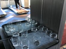 Glassware?  First time I've seen this.  Probably will not last
