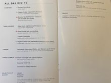Menu (online version also posted above see post #738)