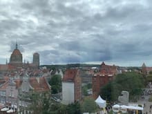 Fantastic views of the Old Town from the room.