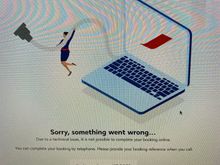 This is the “no PNR” error page with DL leg. 