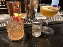 Diamond welcome cocktails