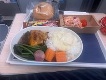 Beef was quite Nice and flawour. They said starters were mixed so this was to be on breakfast meal
