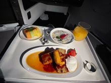 Breakfast bread pudding thing